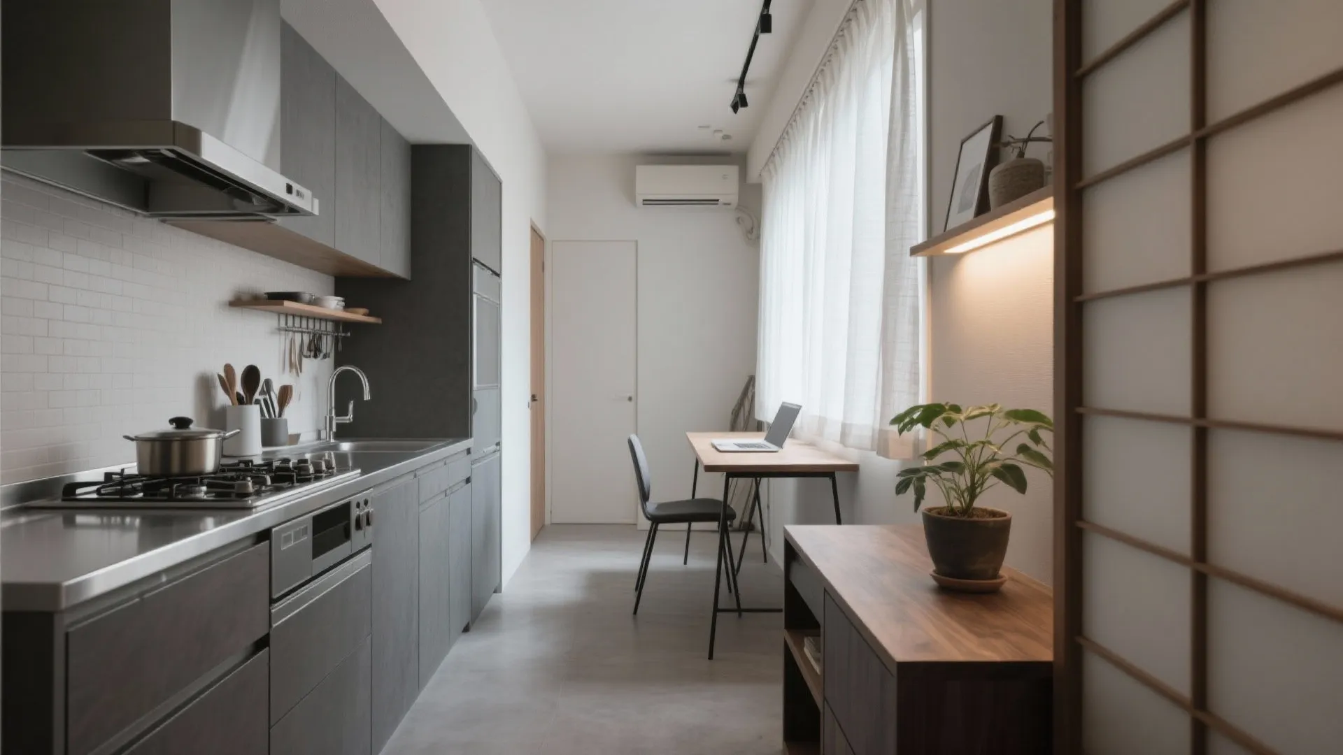 1Kの境界を“用途”で曖昧に（東京の1Kを日式スタイルで更新）