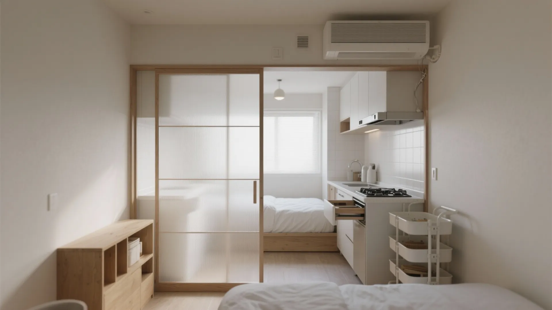 Tips 5: キッチンとベッドの距離感を整える（収納技巧と衛生動線）