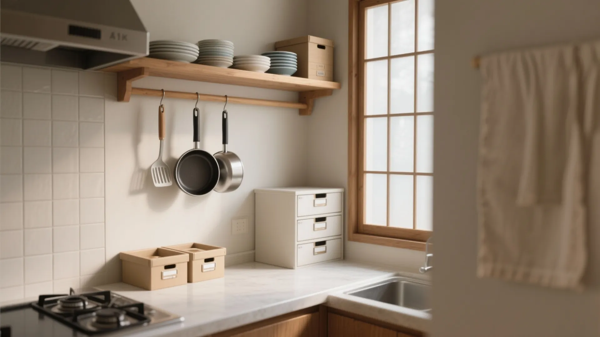 Tips 2: 見える収納を減らす収纳技巧と“置かない”習慣