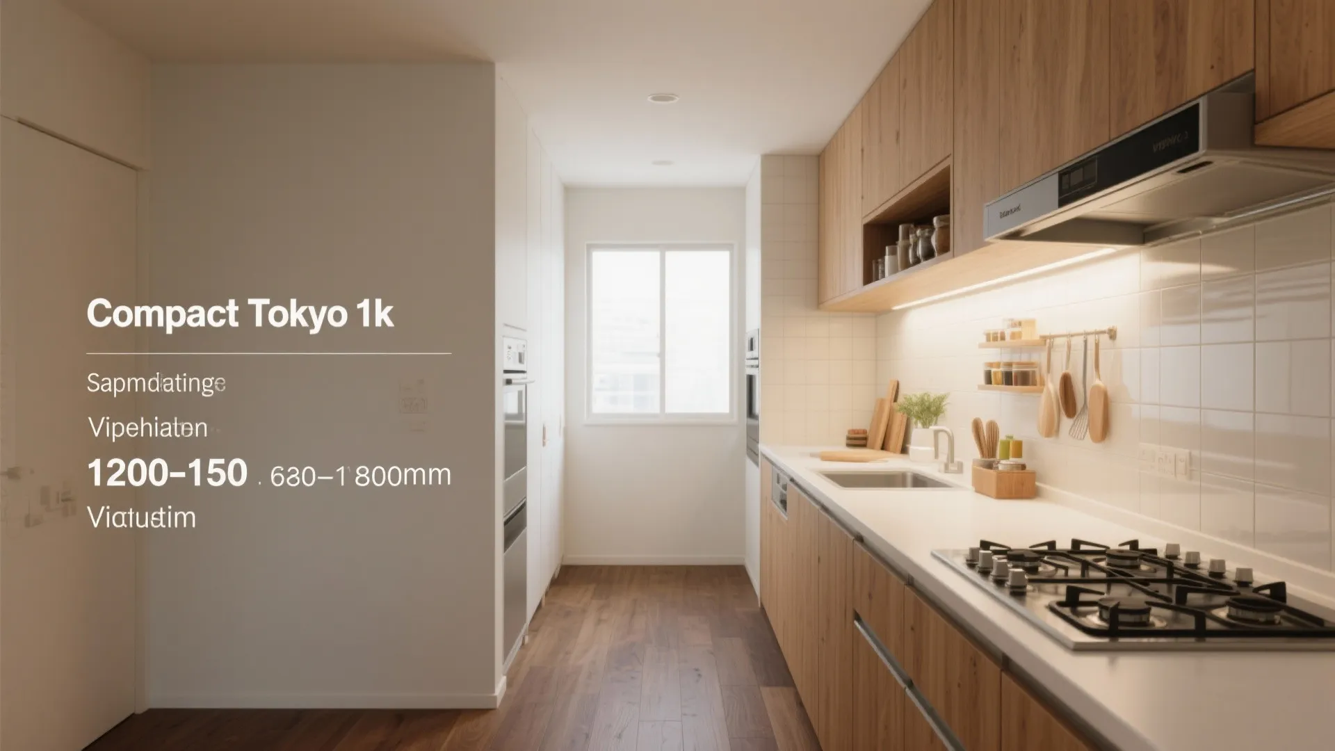 Tips 2: キッチン幅と奥行きの定数化—日本都市の標準寸法で無駄を削る