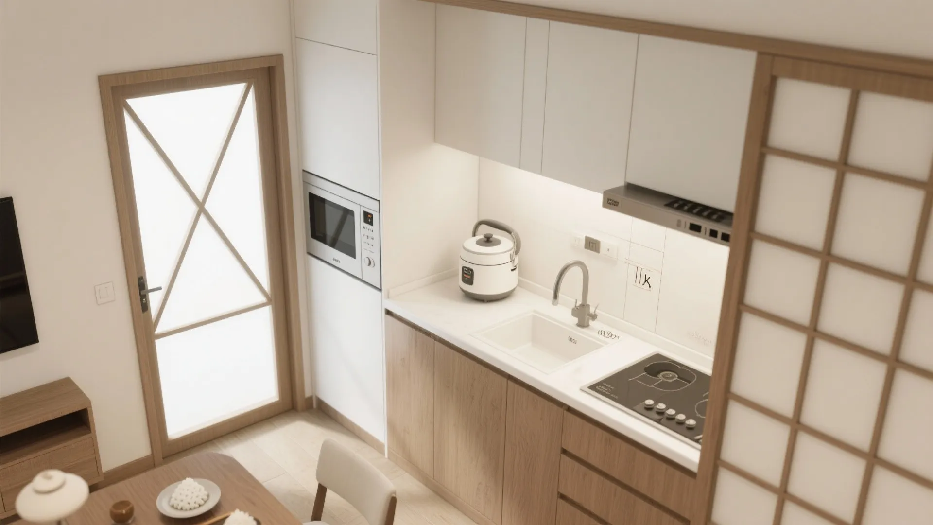 2. 動線計画が決め手：レンジは“扉の開き”から逆算（動线规划）