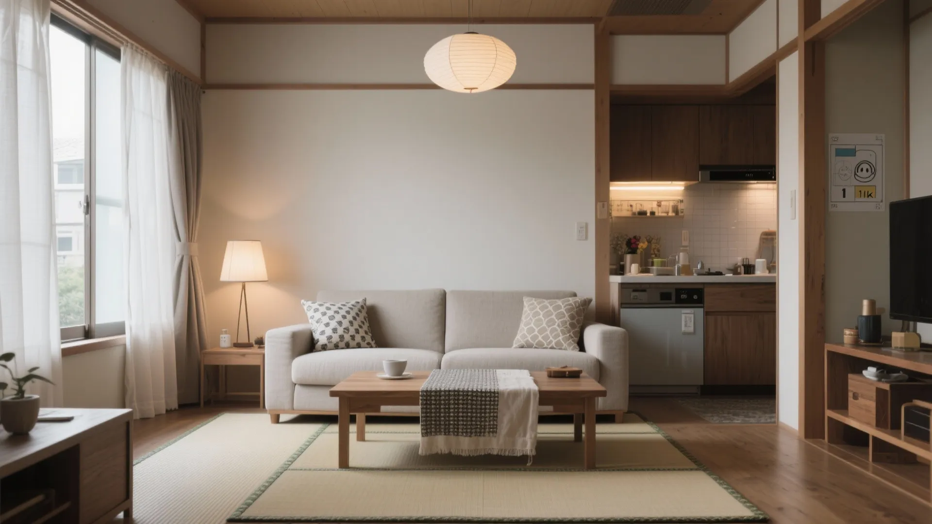 柄物は小面積で。日式風格を崩さずに個性を足す“1/10ルール”