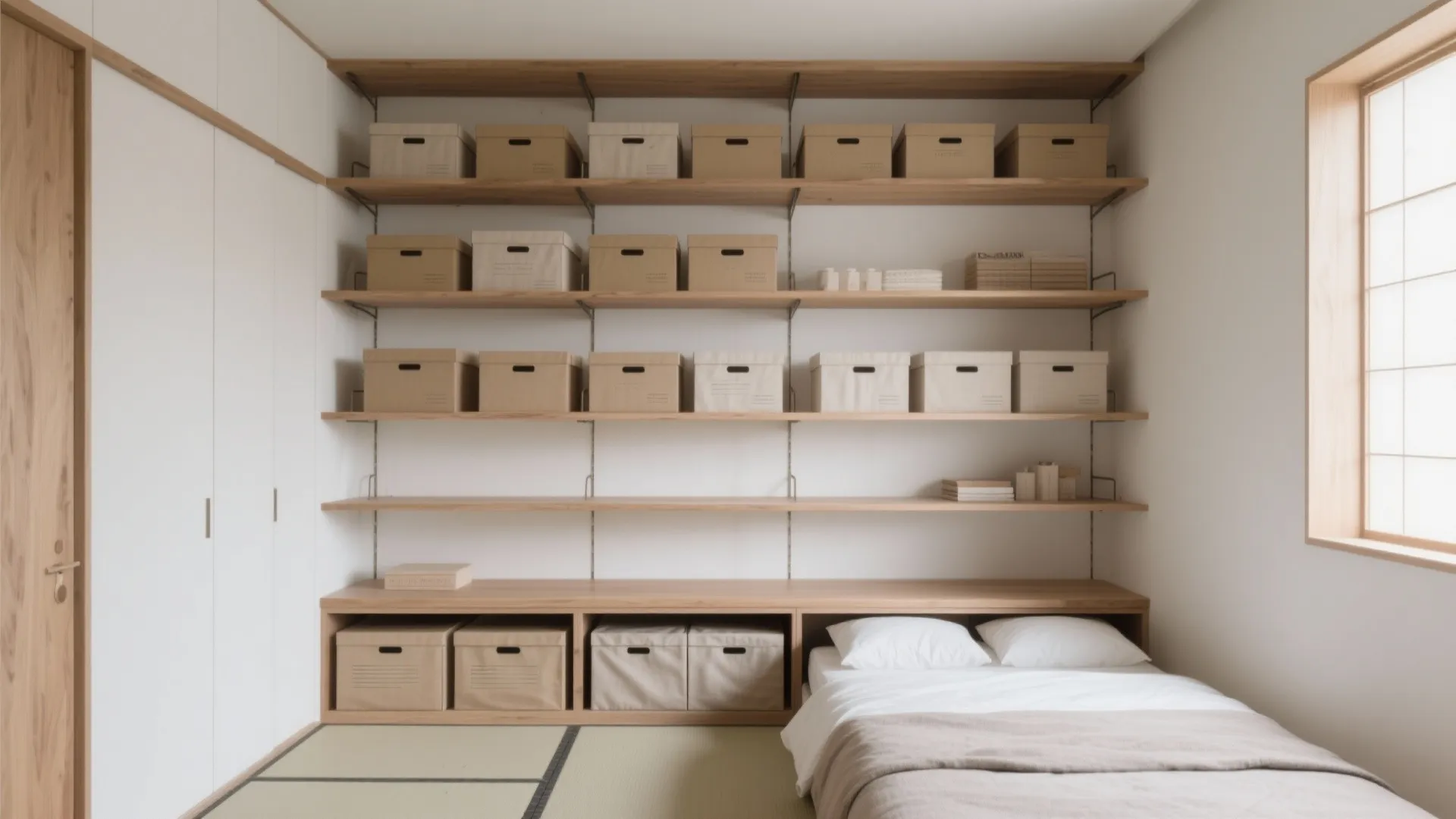 収納が足りない1Kを救う収納技巧（収納技巧／日式風格）