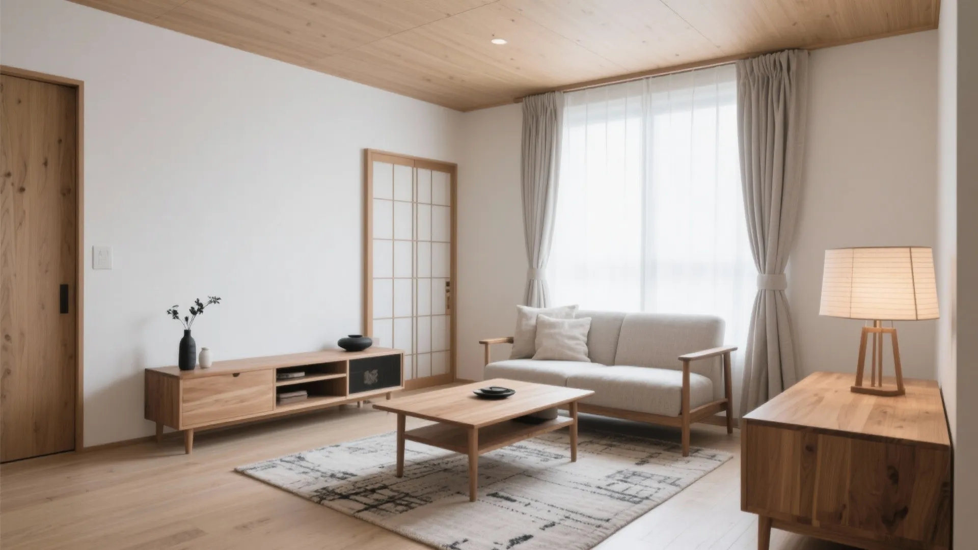 Tips 3: 日式風格の色は“3色＋木目”で整える