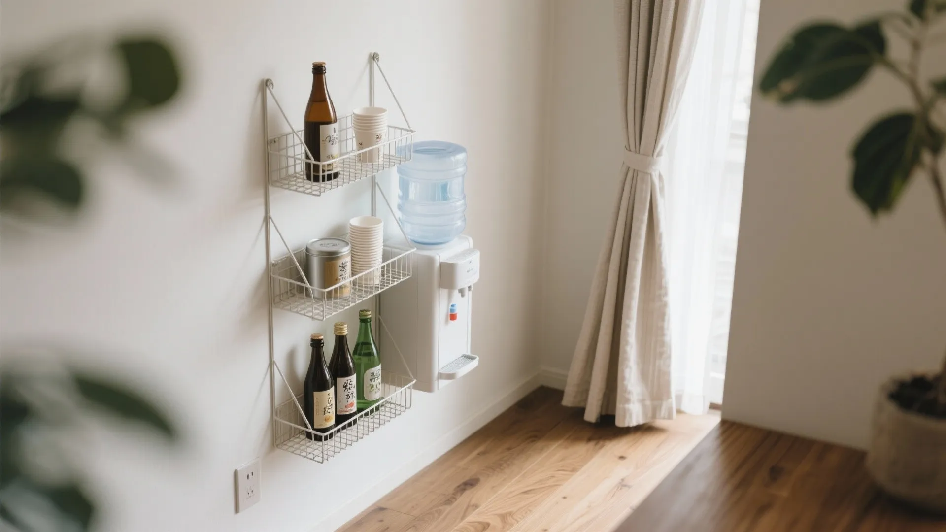 収納を“奪わない”可動ラック併設（收纳技巧で補う）