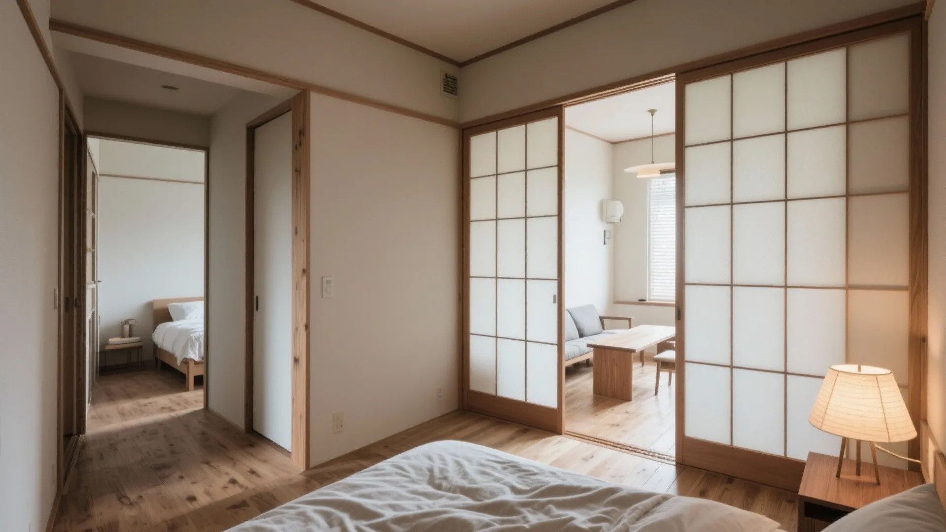 Tips 4: 1LDK相当のゾーニングで“静と動”を分ける（东京小户型・动线规划）