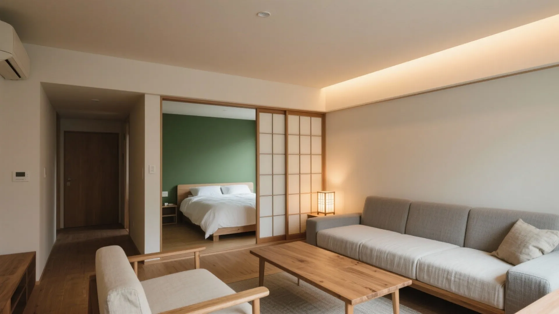 Tips 4: 1LDKのゾーニングでオン・オフを切り替える（日式風格）