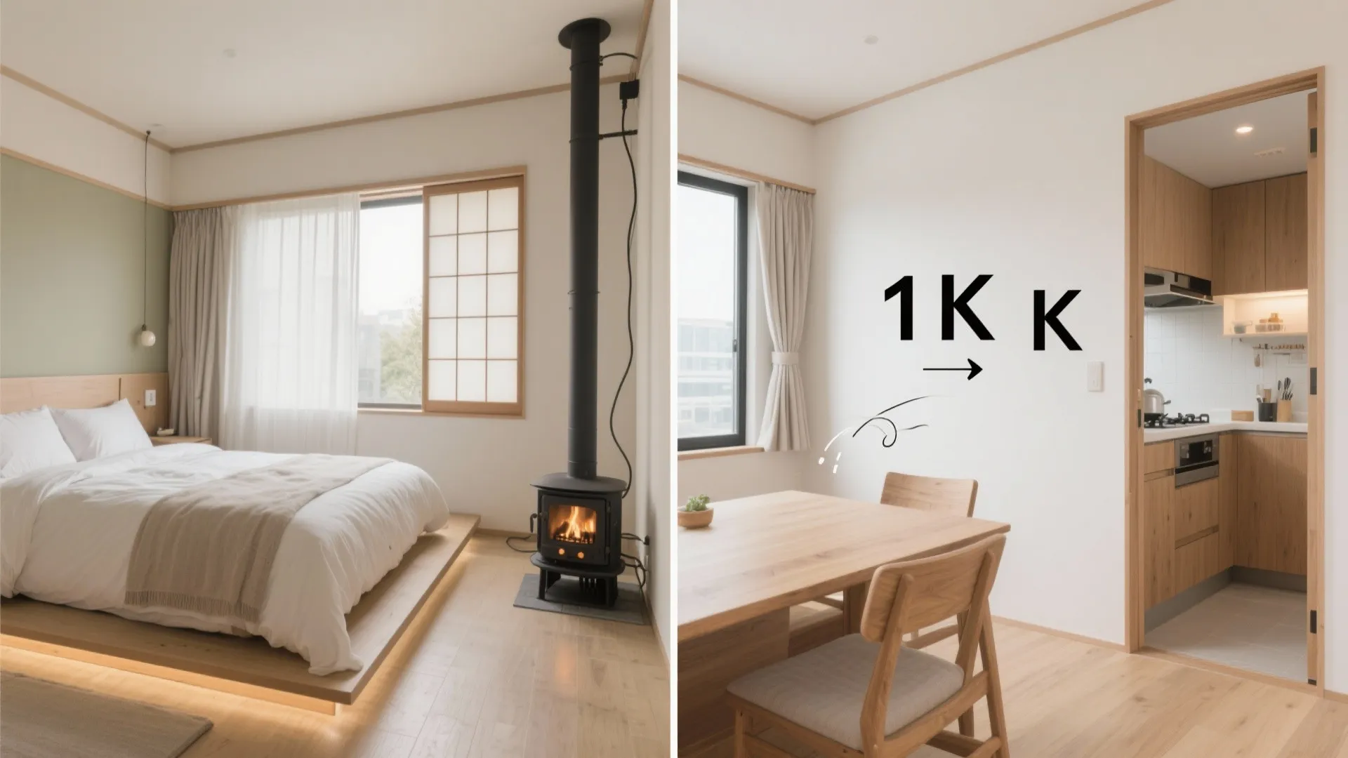 Tips 2: 1Rと1Kで異なる置き方のセオリー（日式風格と動線計画の両立）