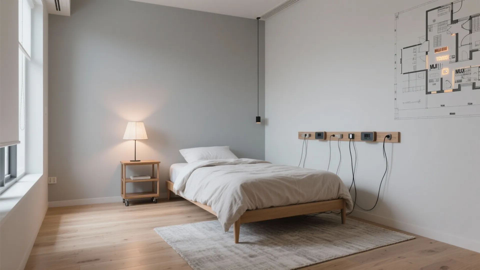 ベッド周りは“左右20cmの余白”：動線計画で目覚めの一歩を軽くする