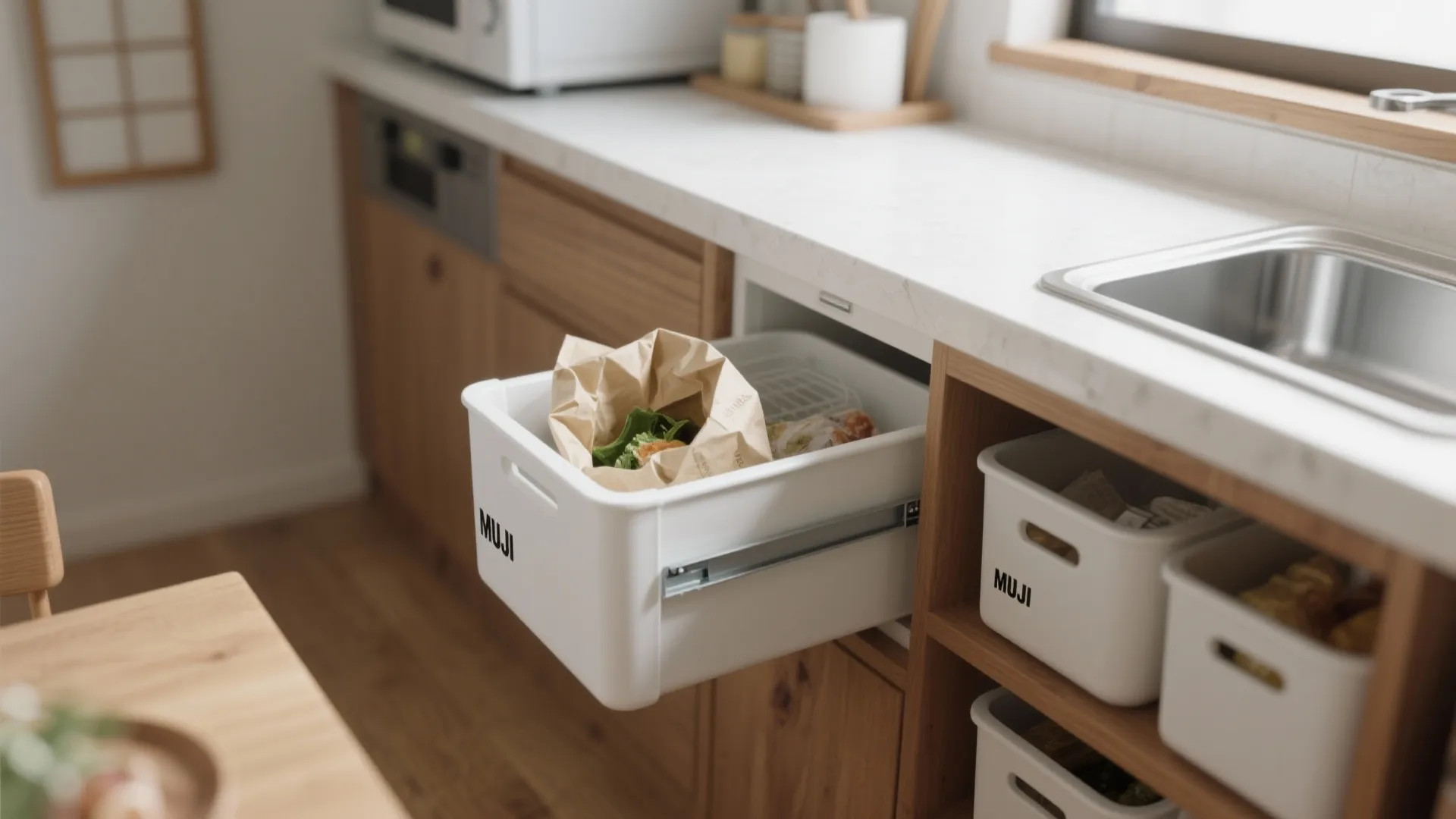 生ゴミ48時間ルール：密閉＋冷凍庫待機でコバエ発生ゼロ（収納技巧）