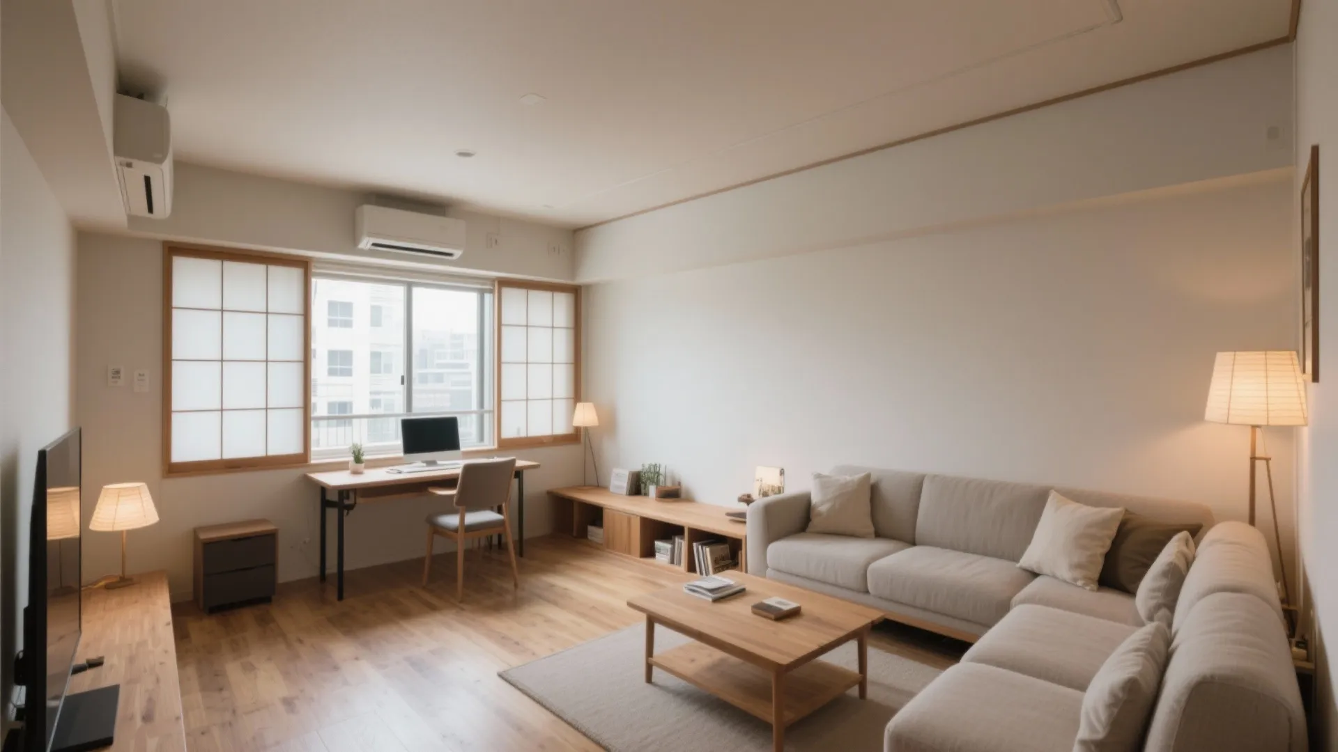 1R的LDK：12畳に多機能を重ねるレイヤー設計