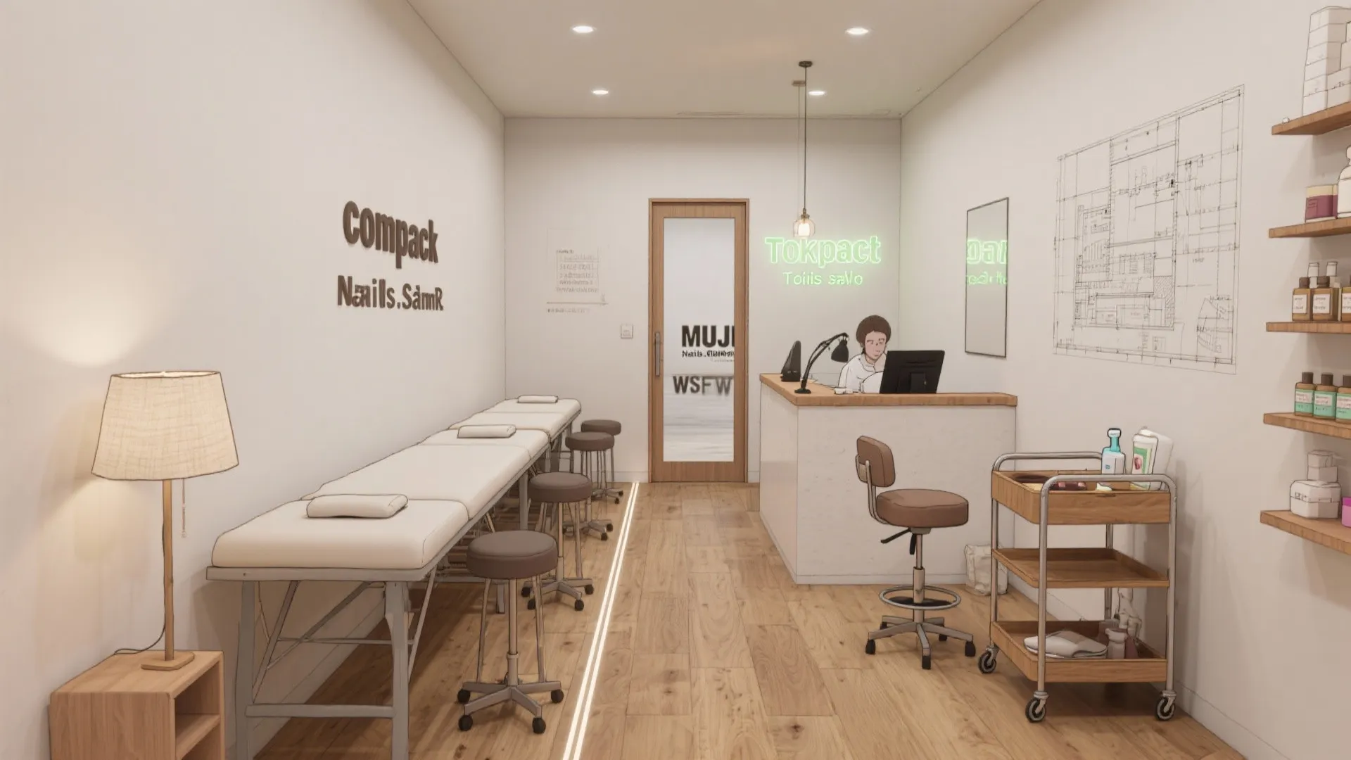 Tips 1: 東京小戸型の“1本動線”で回すレイアウト（動線規格を先に決める）