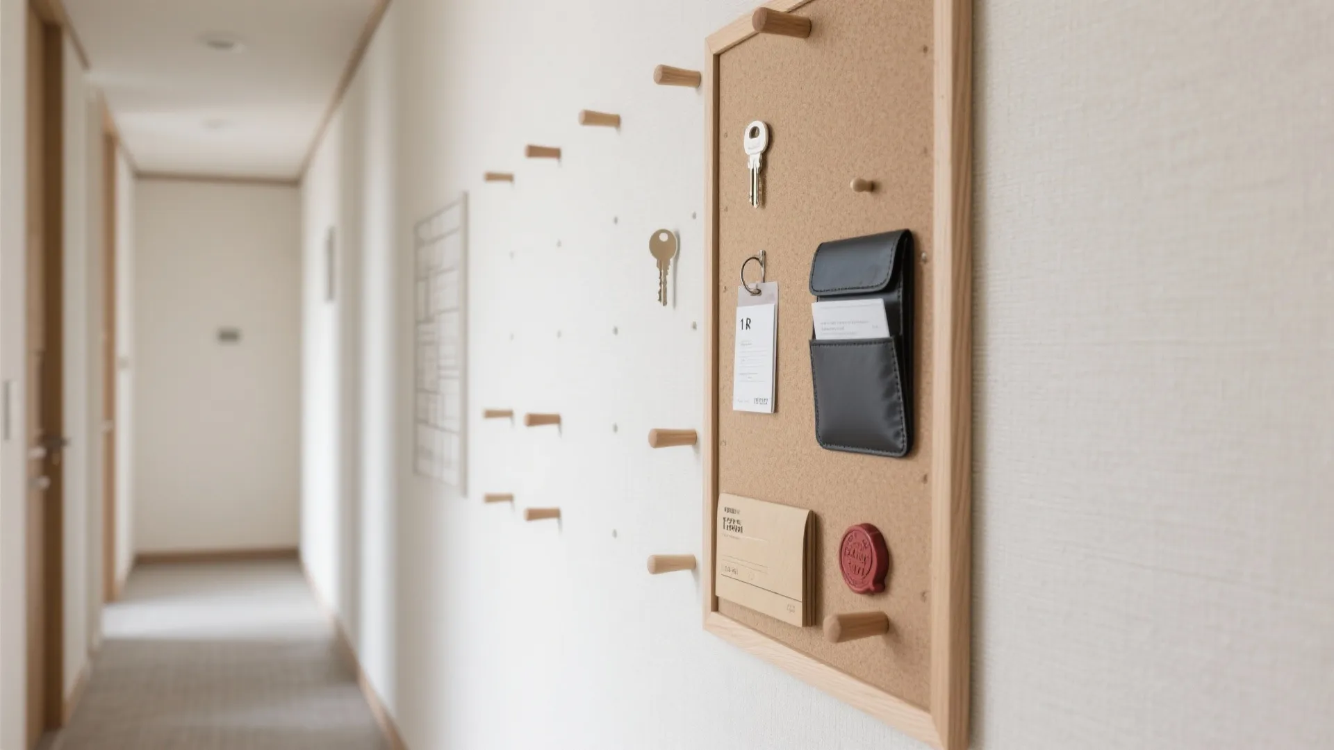 Tips 3: 1Rの壁面を“縦方向”で使う（東京小戸型・収納技巧）