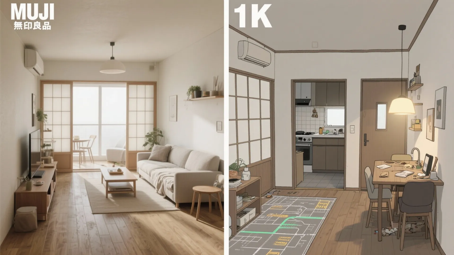 Q3. 日式空間の色合わせで気をつける点は？