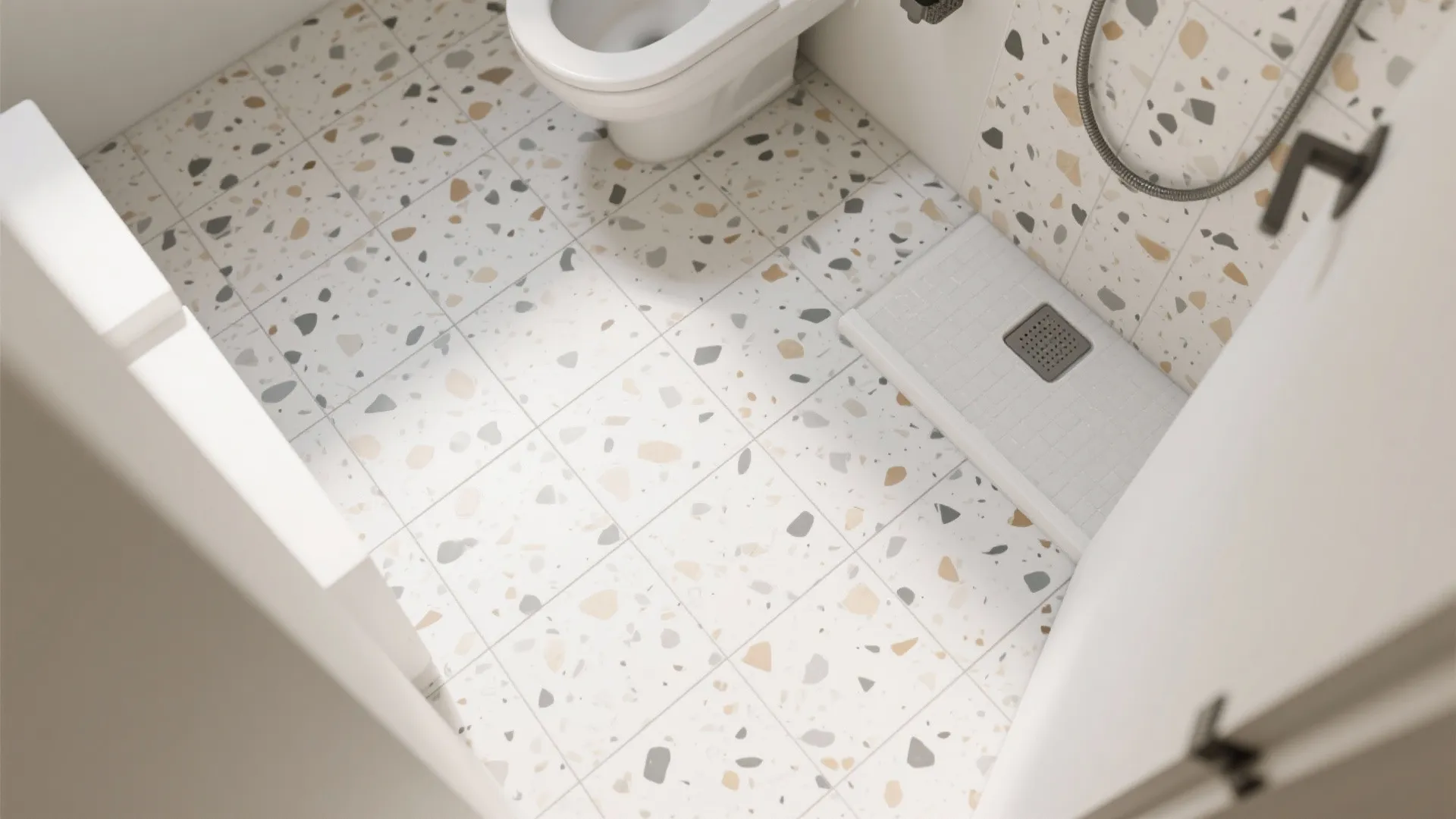 200x200 mm Patterned Floor, Balanced and Grippy