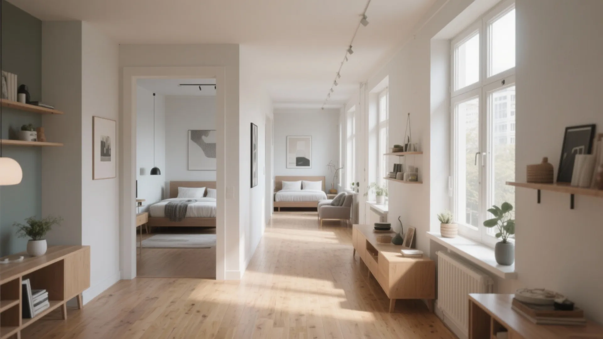 10 Creative Ideas for a 2 Bedroom 20x60 Home Layout: Smart and Stylish Floor Plan Tips for a Cozy 2 Bedroom, 1 Bath Space