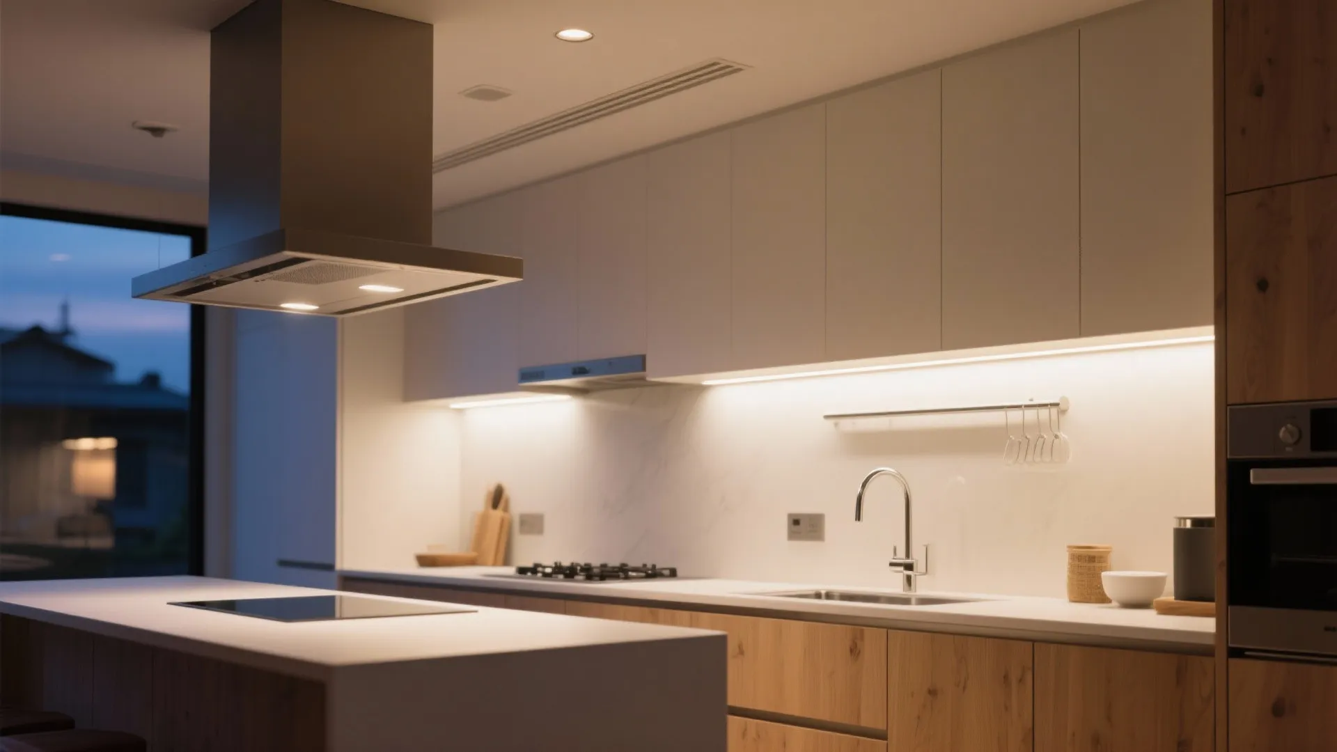 光と匂いの整え方：2700Kの連続光＋静音レンジフードで“清潔が続く”（日式風格＋東京）