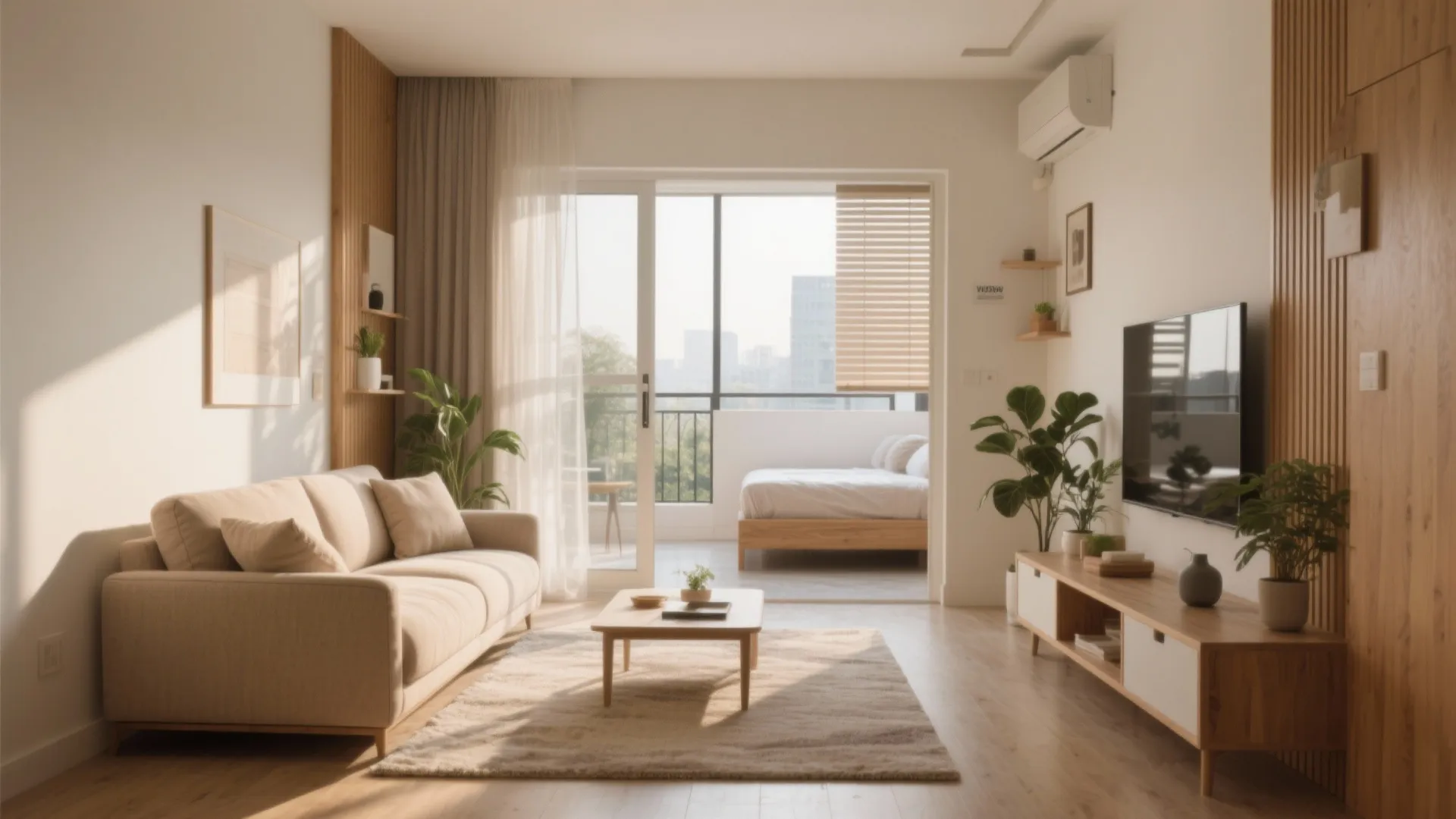 Daylight, cross-ventilation, and quiet comfort