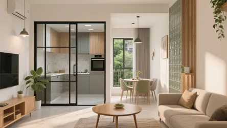 5 Design Ideas for a 2 BHK Flat in Dombivli