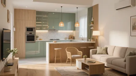 2 BHK Flat in Miyapur Hyderabad: 5 Smart Design Ideas