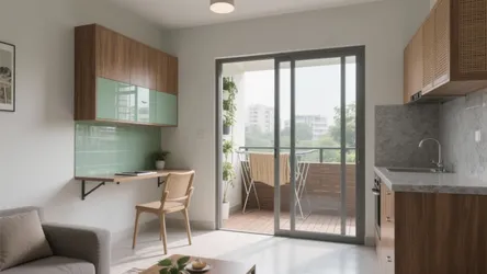 2 BHK Flat in New Town Kolkata: 5 Smart Design Ideas