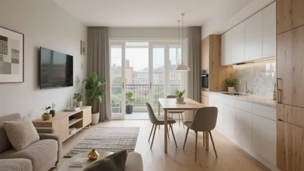 2 BHK Flat in New Town: 5 Space-Savvy Ideas