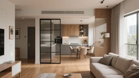 2 BHK 1000 sq ft plan: 5 smart design ideas