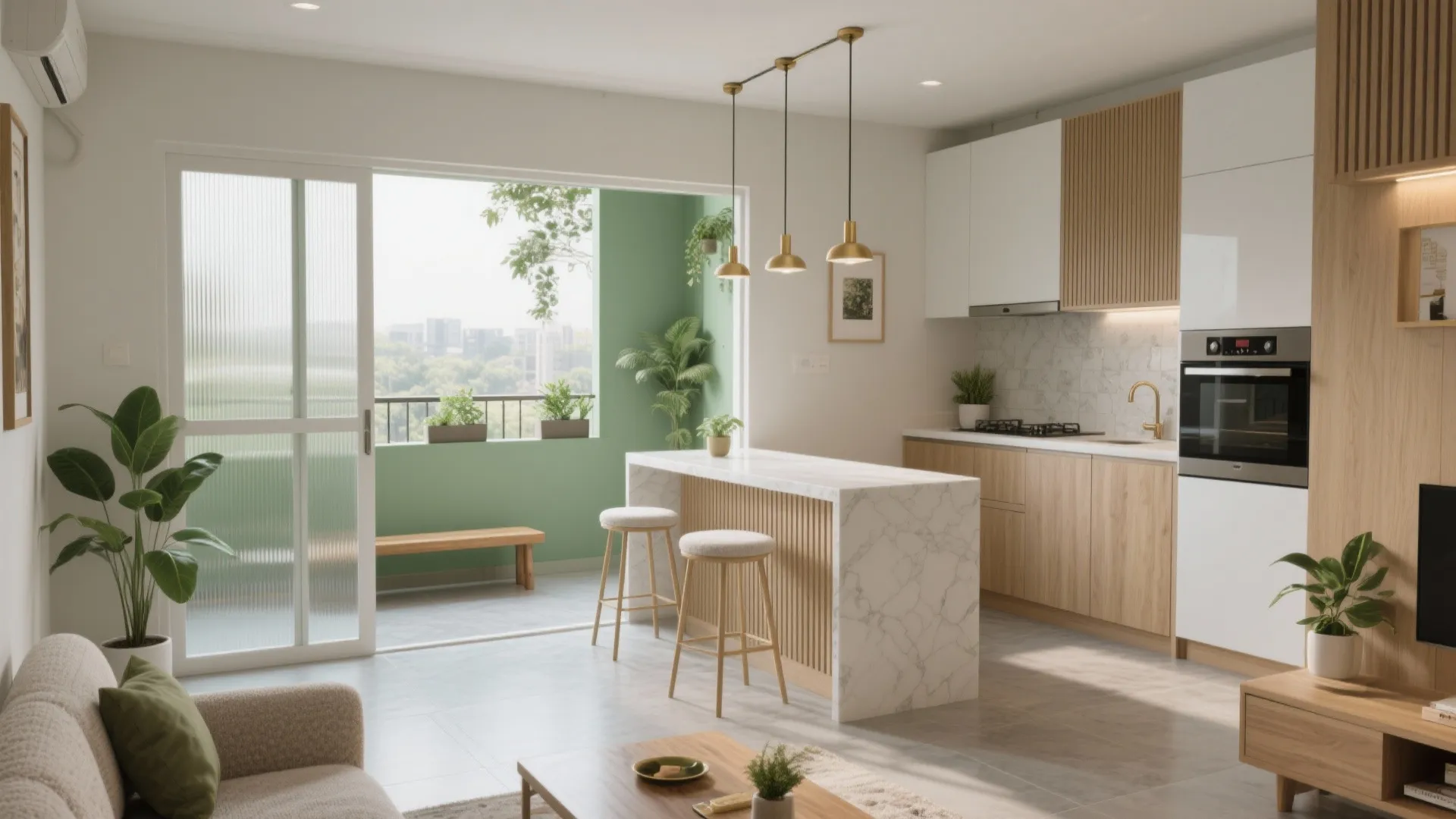 2 BHK Apartment in Indirapuram: 5 Smart Design Ideas: A senior interior designer’s lived-in playbook for smart zoning, storage, and style in compact Indirapuram homes