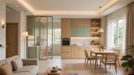 5 design ideas for a 2 BHK flat in Marathahalli Bangalore