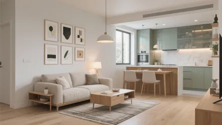 5 Ideas for 2 BHK Flat Interior Design Photos