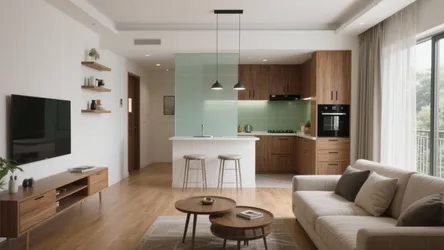 2 BHK Apartment in Indirapuram: 5 Smart Design Ideas