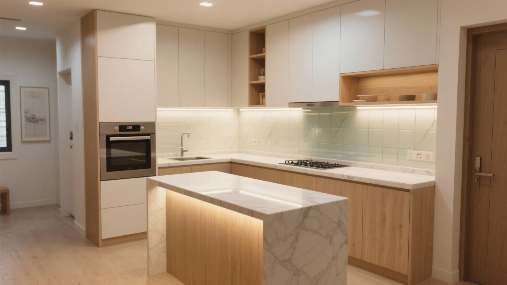 2 BHK Flat Apartment: 5 Smart Kitchen Design Ideas: Small space, big creativity—my 5 data-backed kitchen design inspirations for a 2 BHK flat apartment