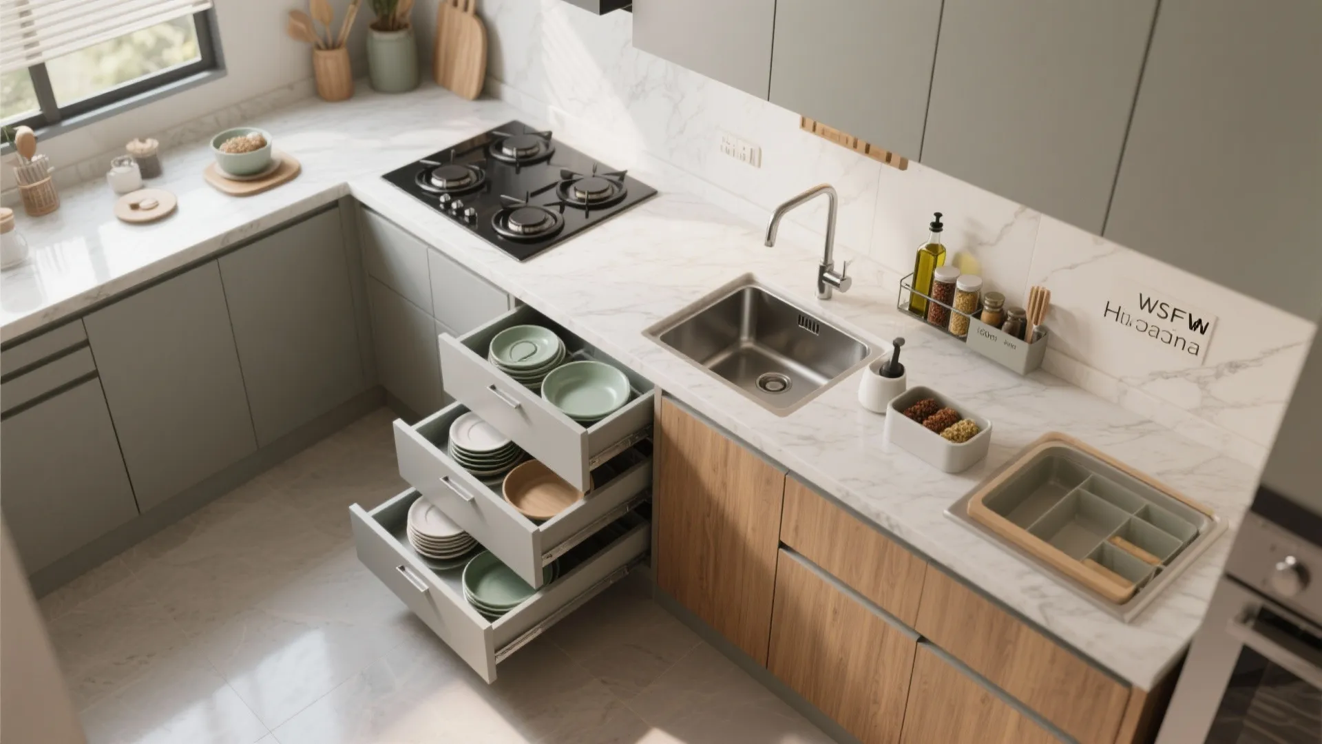 Minimalist Kitchen Storage That Works