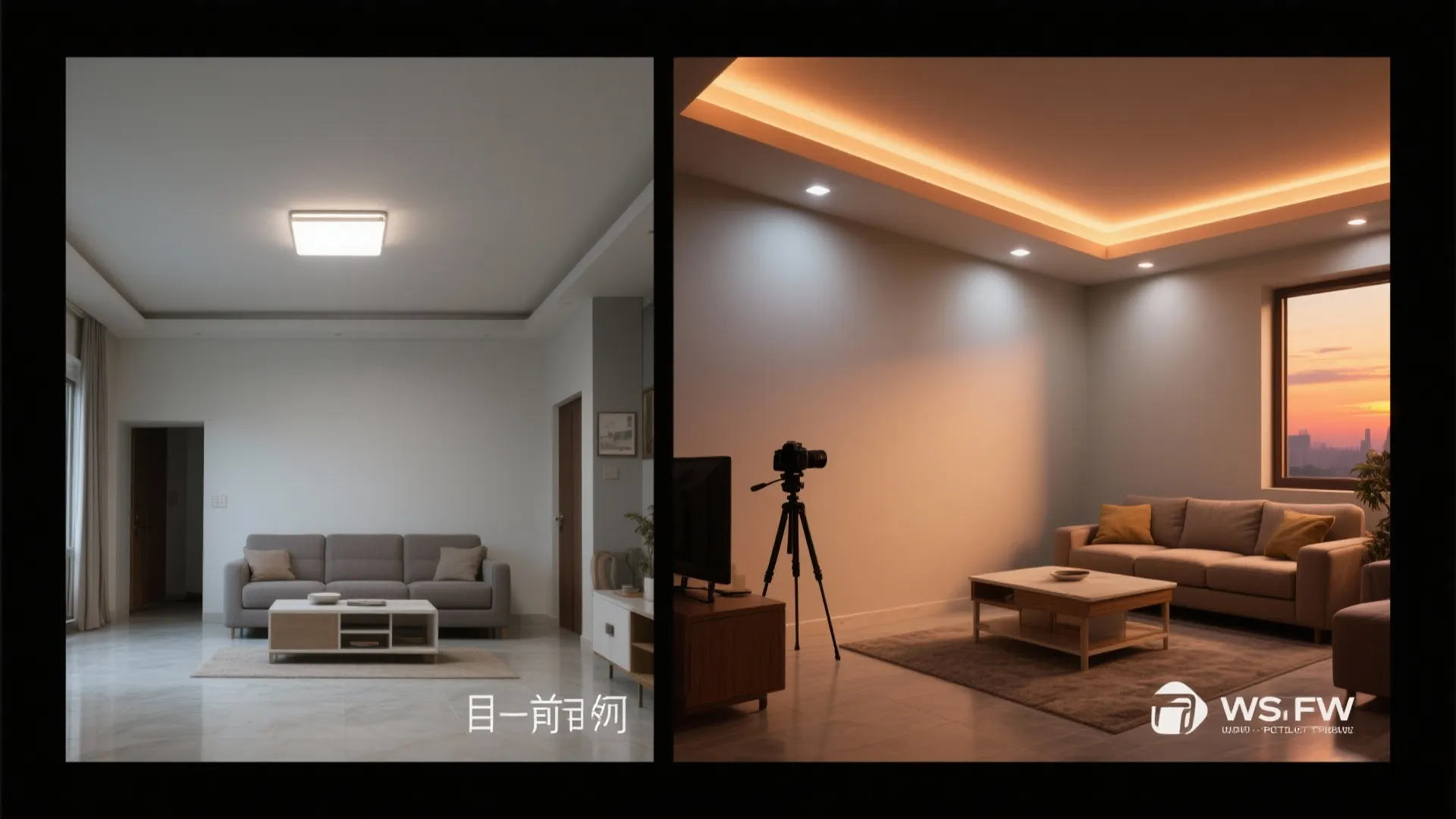 False ceiling and lighting layers—not layers of cost