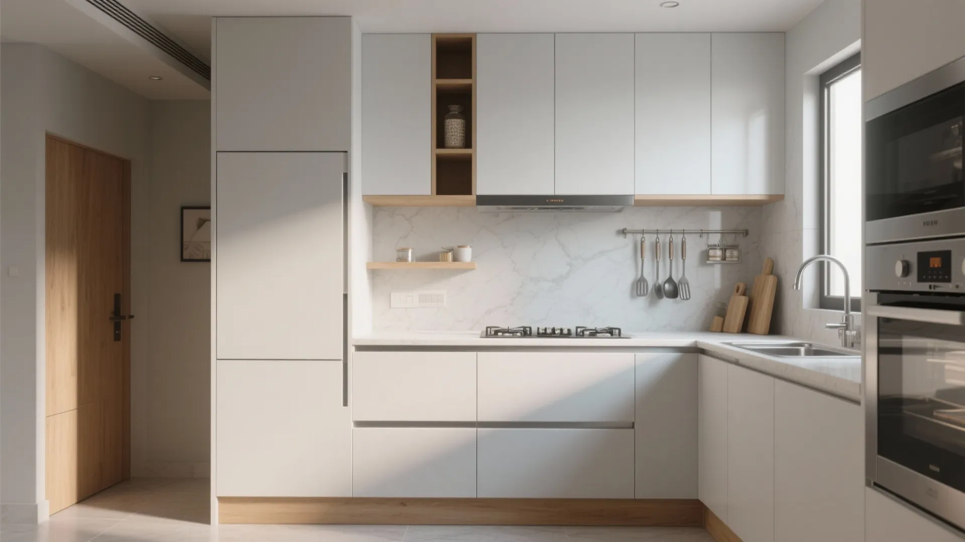 Minimalist Kitchen Storage That Works Hard