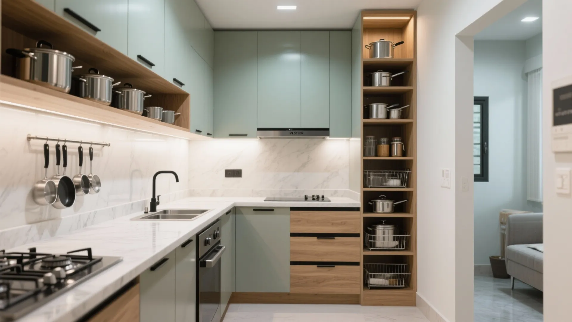 Minimalist Kitchen Storage That Works