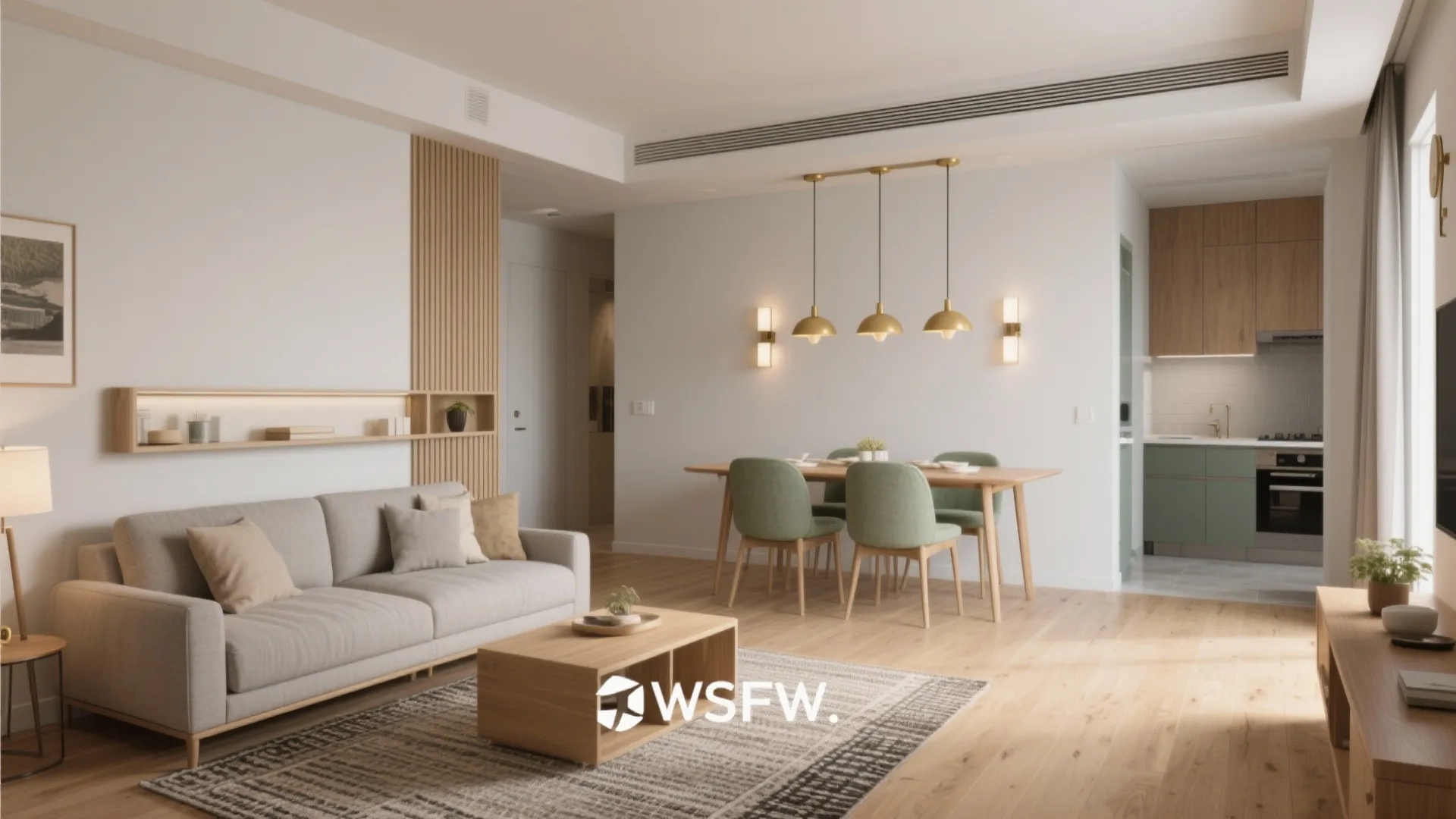 Open-Concept Living-Dining Core