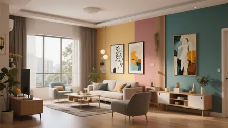 5 Inspiring 2 BHK Flat Painting Ideas