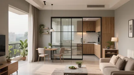 5 Design Ideas for a 2 BHK Flat in Rajarhat Newtown
