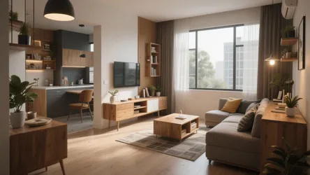 5 Design Ideas for Decorating a 2 BHK Flat