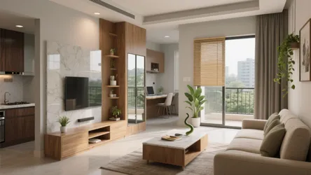 2 BHK Flat in Whitefield Bangalore: 5 Smart Design Ideas