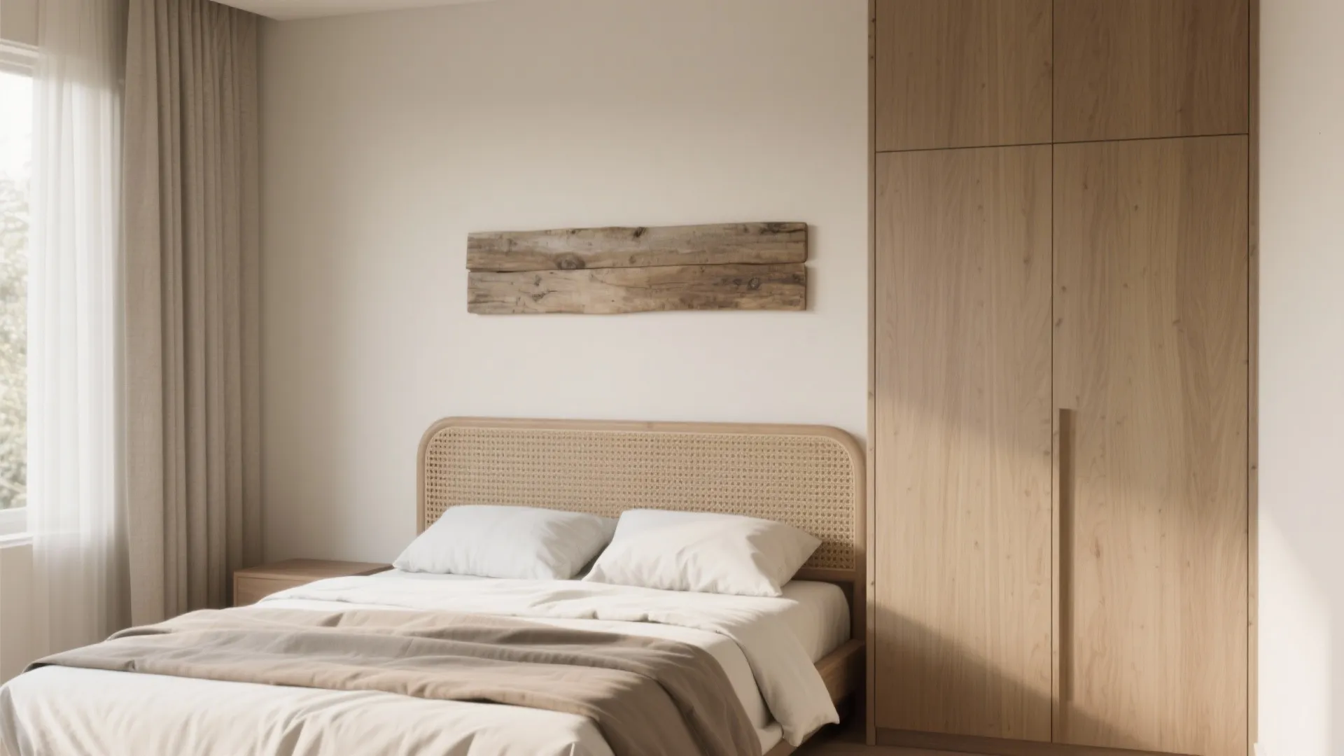 Warm wood laminates and budget textures