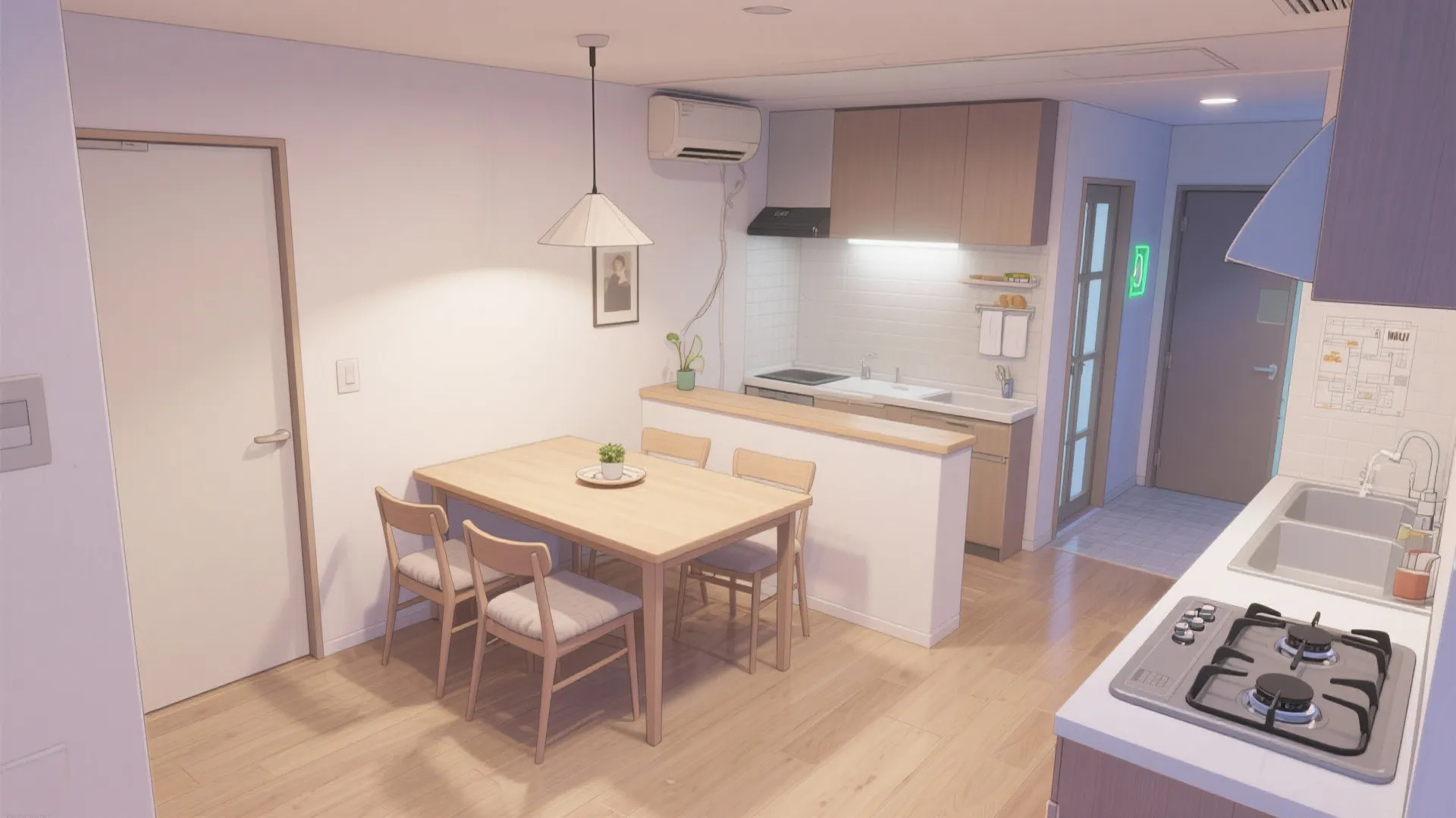 Tips 1: 2DK×3人家族の基礎設計は「ダイニング軸」と「動線計画」から