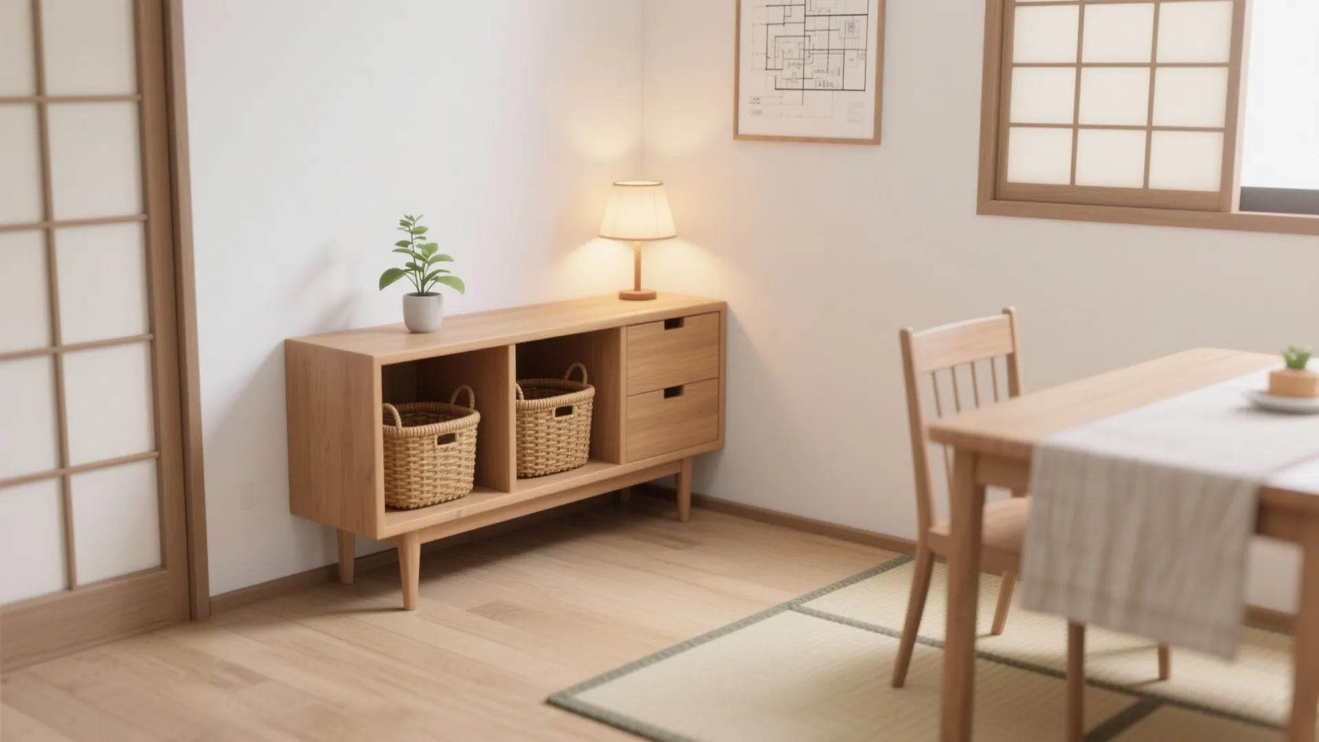 収納の組み立て方：2Kは“壁を使う”、2DKは“角を使う”（東京小型住宅の収納技巧）