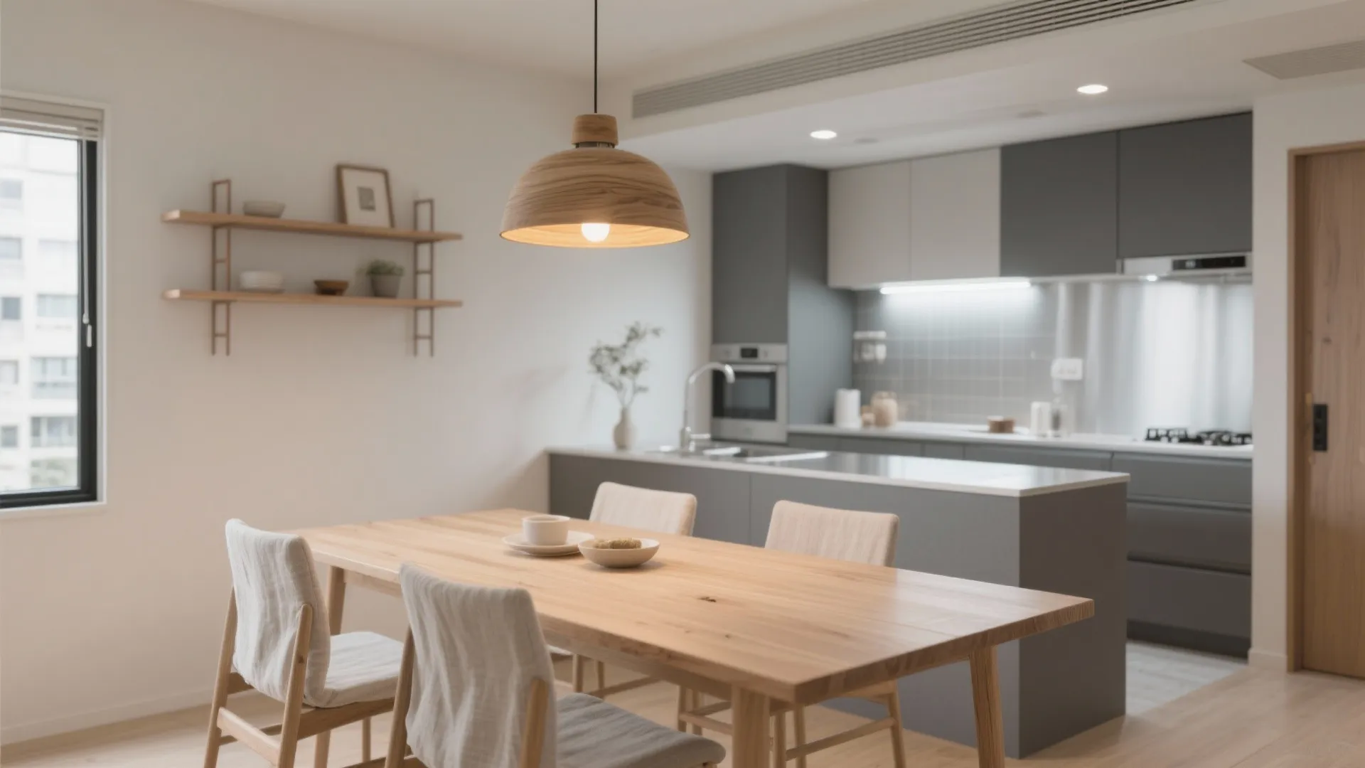 Tips 5: ライトと色で“心理的な区切り”を整える（東京×収納技巧×日式風格）