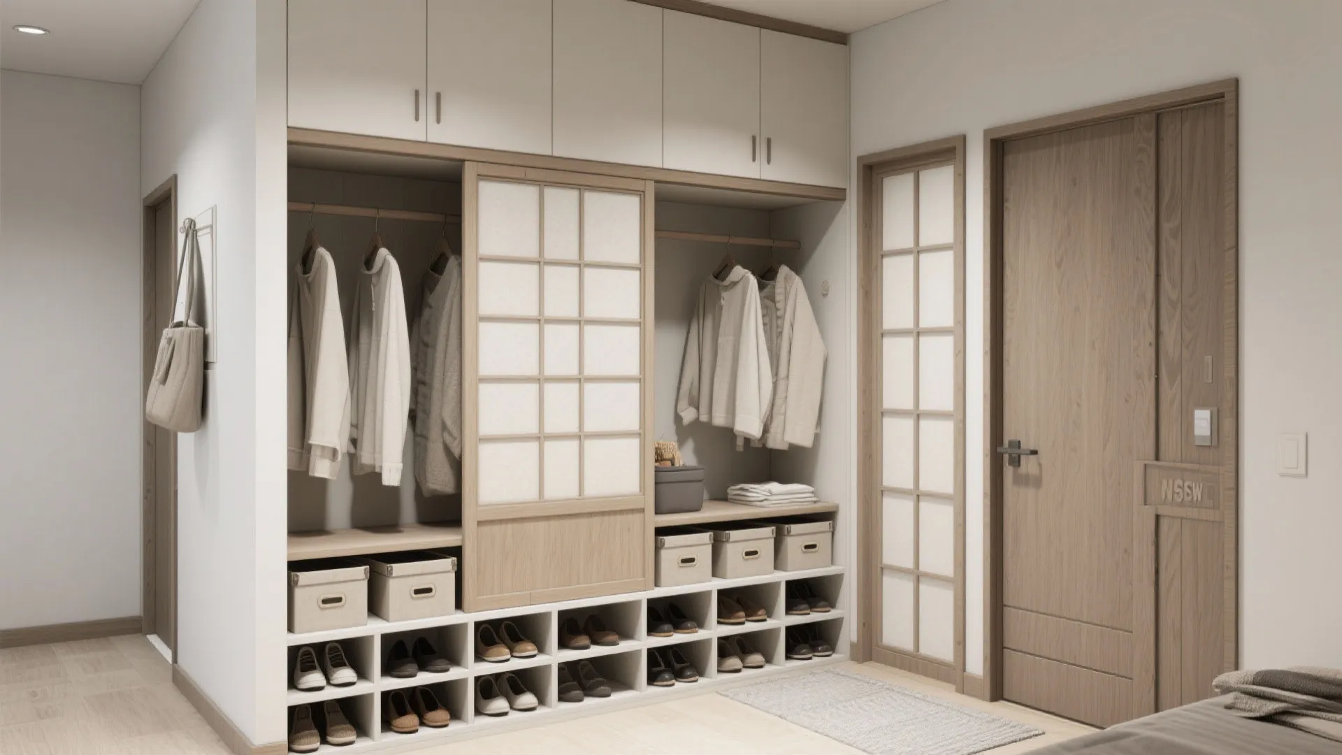 Tips 3: 収納比率は面積の10〜12%が目安（収納技巧・日式風格）