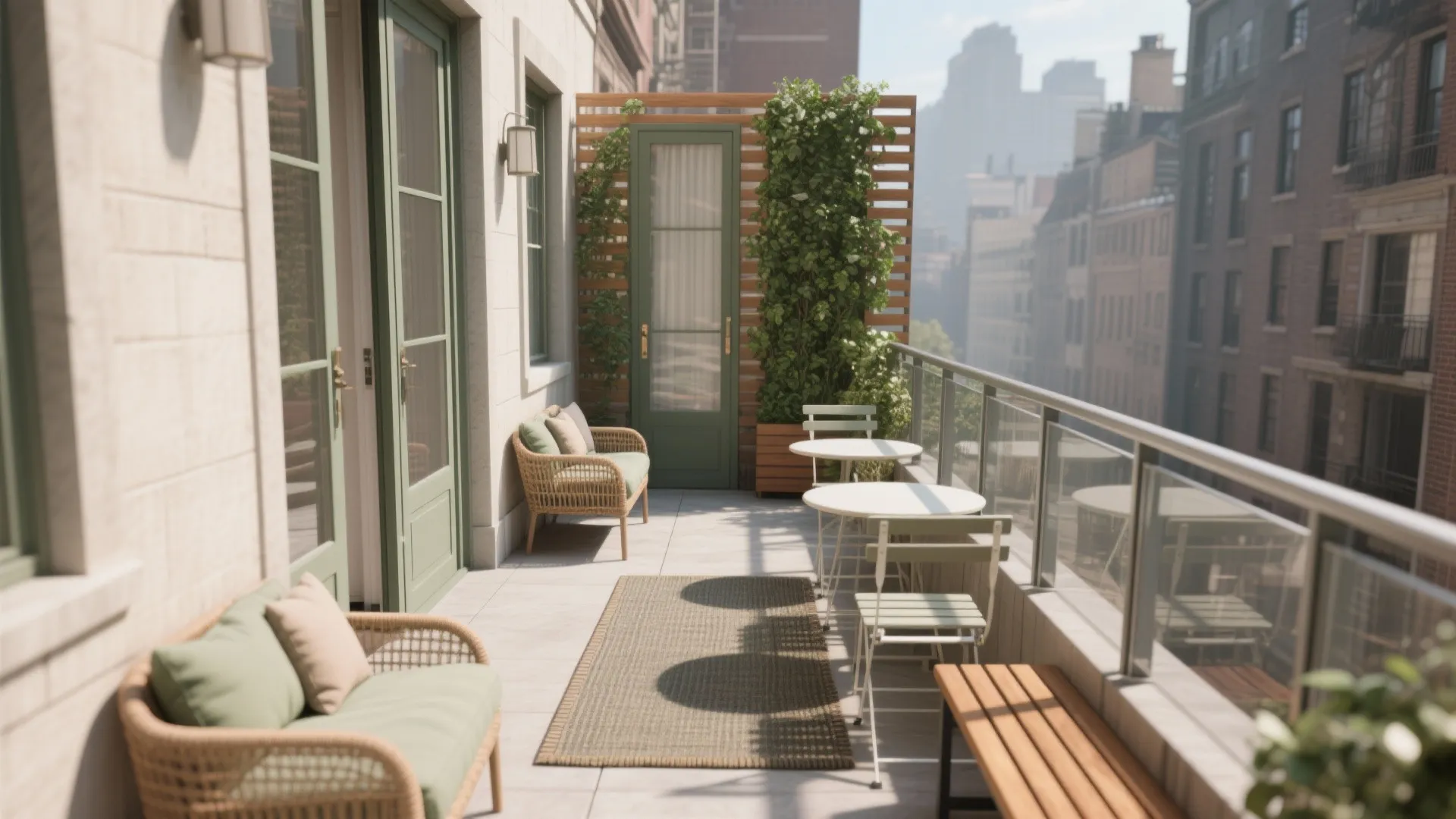 5 Balcony Decoration Ideas for a 2-Door Balcony: Designer-tested ways to maximize flow, comfort, and style on a double-door balcony