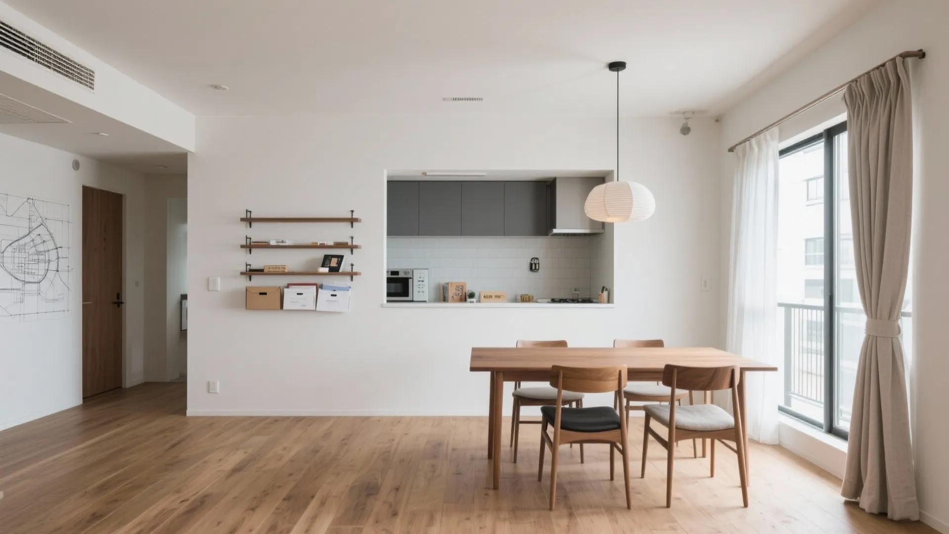 Tips 2: 2階は“家族のコア”としてLDKを集約し、収納技巧を壁内に