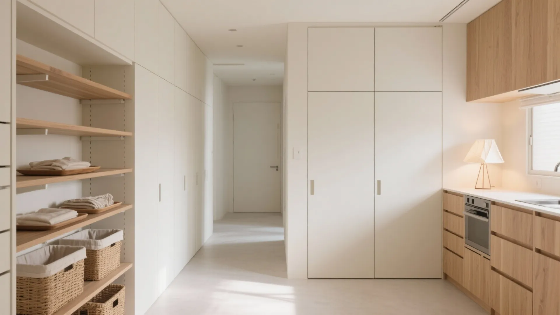 2Kを心地よくする収まりと収納：小さく分けて大きく使う（収納技巧）