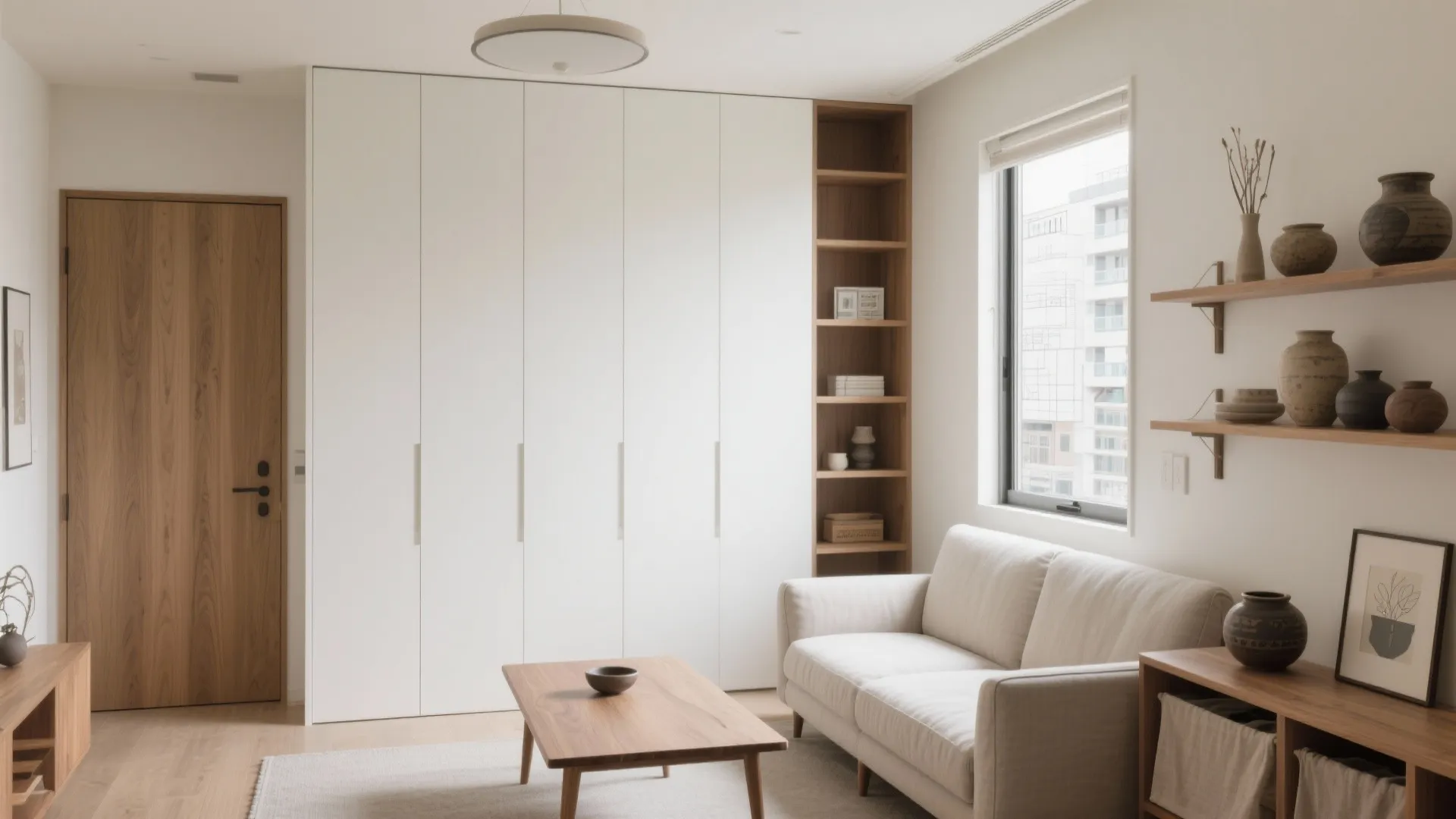 Tips 4: 家具スケールと収納の“高さ戦略”（小空间收纳／日式风格／大阪）